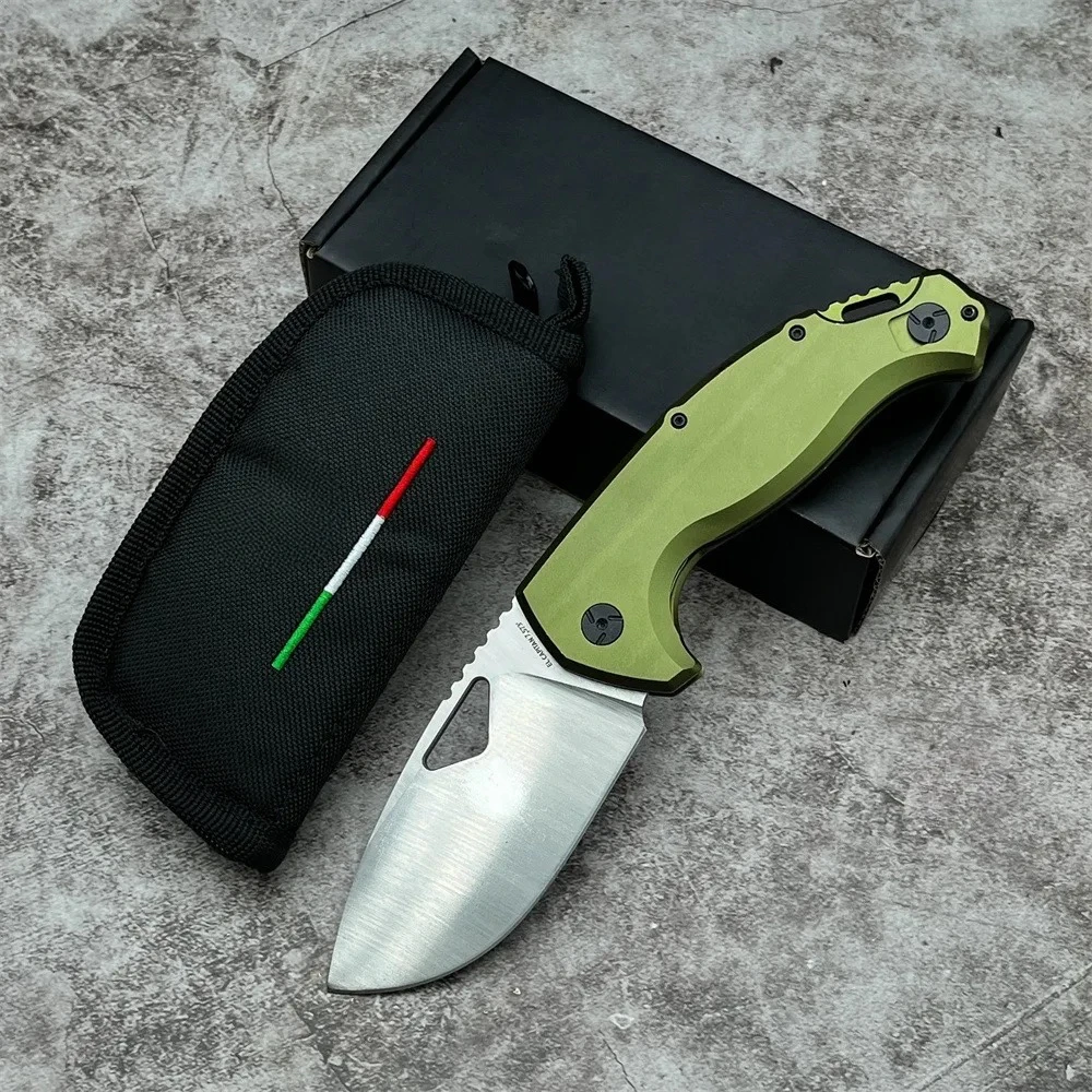 

SK02 Складной карманный нож со стальным лезвием D2 и алюминиевой ручкой — охотничий кемпинг, походный нож для выживания, тактический многофункциональный инструмент EDC