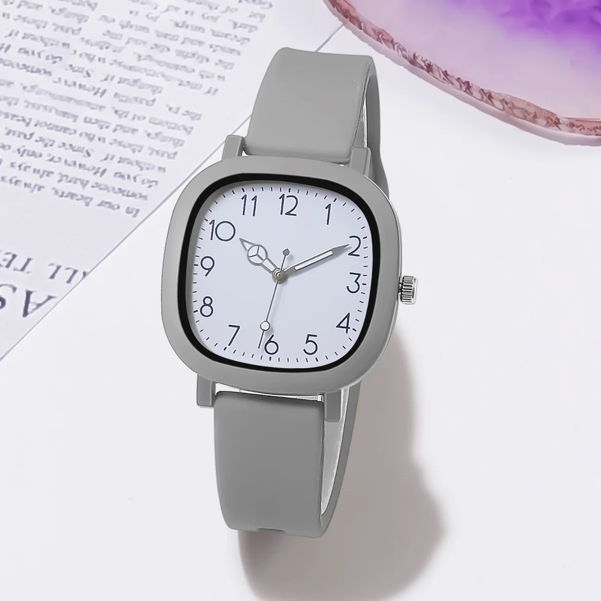 Mode Vrouwen Horloge Siliconen Quartz Polshorloges Voor Vrouwen Klok Kerst Cadeau Valentijnsdag Dames Horloges Reloj Mujer