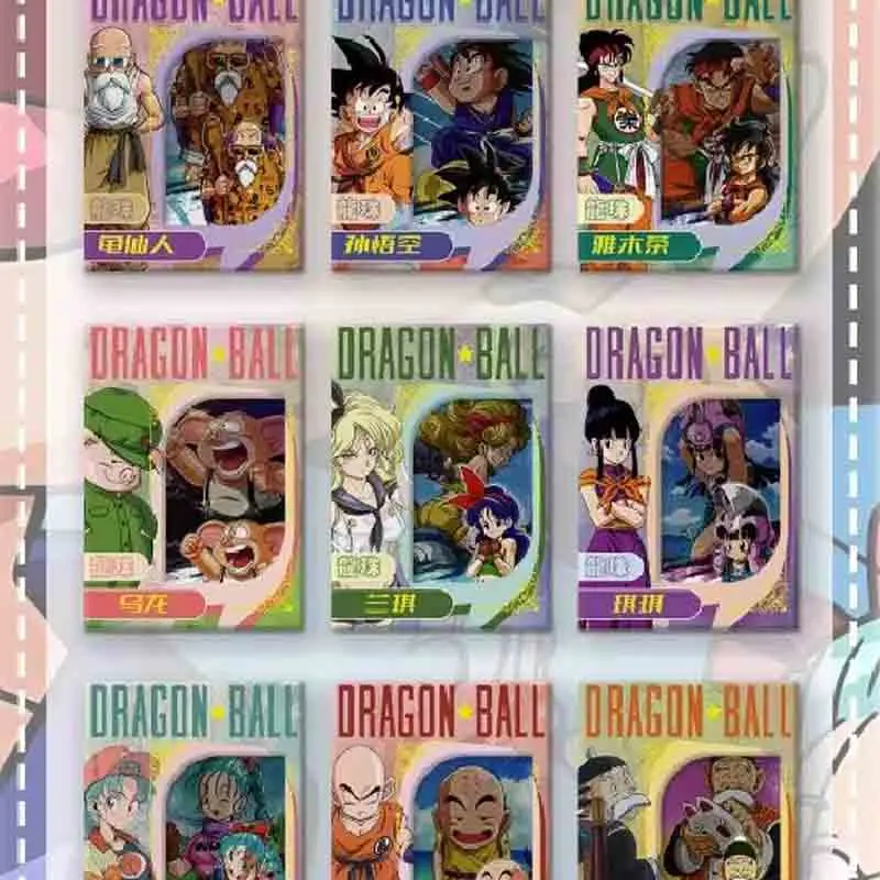 Dragon Ball Collection Cards Box DK Mental Puzzle CP  Rare Character Card Classic Anime Cards Children\'s Birthday Gifts