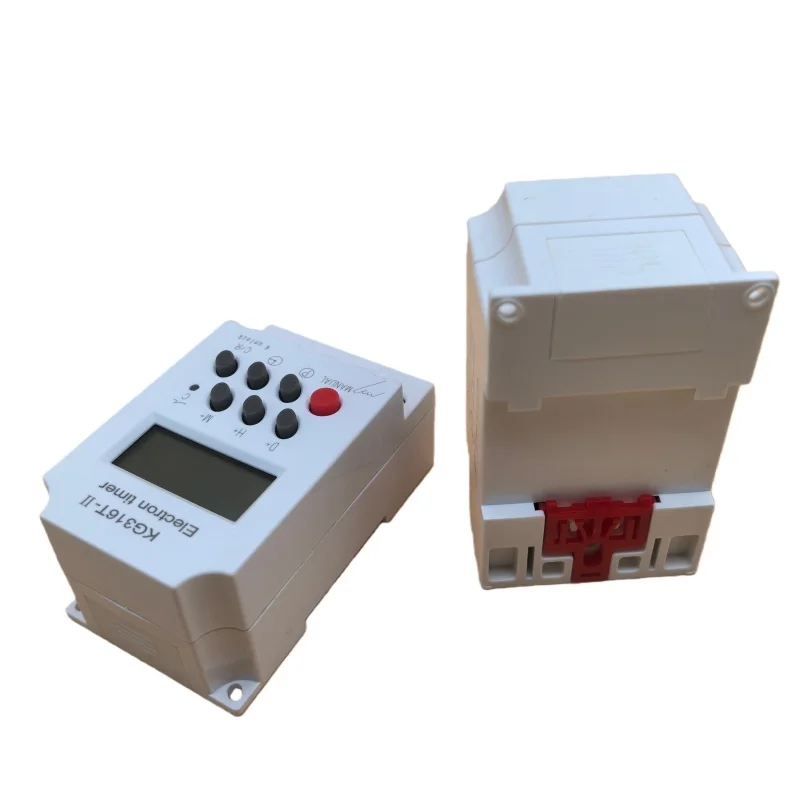 KG316T 220/12/110/24v 25A 10A Second Setting  Digital  Timer Switch Daily 7 Days Weekly Programmable time With power saving mode