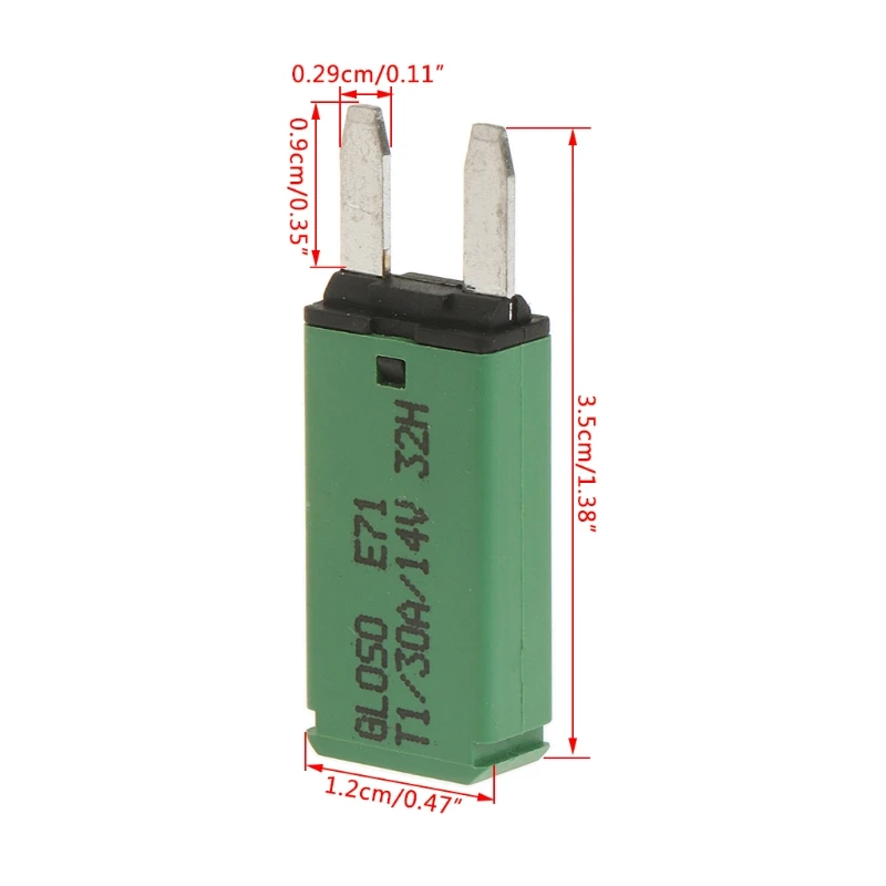 5-30A Mini ATM Automotive Circuit Breaker Blade Fuse 12V Resettable Car Boat Van Drop Shipping