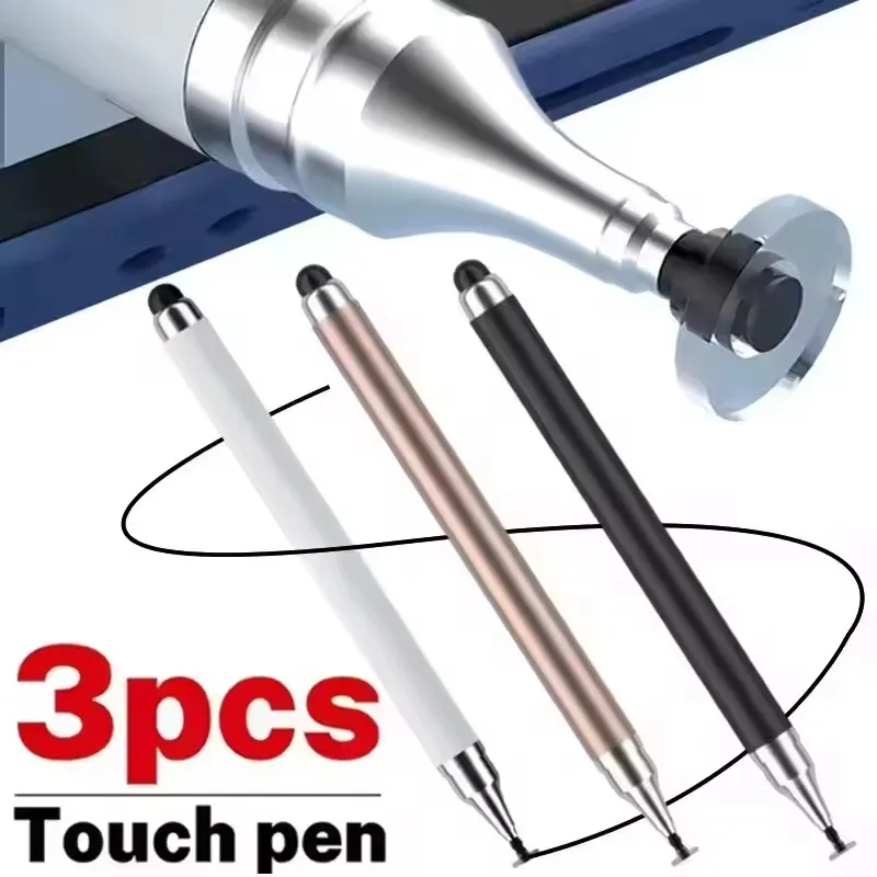 Universal 2 In 1 Stylus Pen For iOS Android Touch Pen Drawing Capacitive Pencil For iPad Samsung Xiaomi Tablet Smart phone