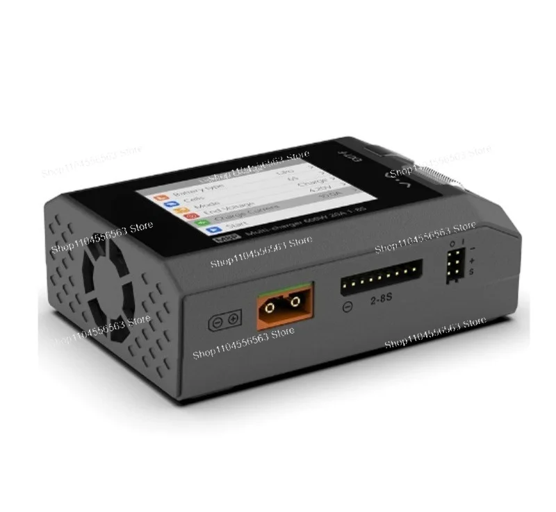 M8P 600W 20A DC Balance Charger Discharger: 1-8S LiPo Battery Checker, ESC Tester, Receiver