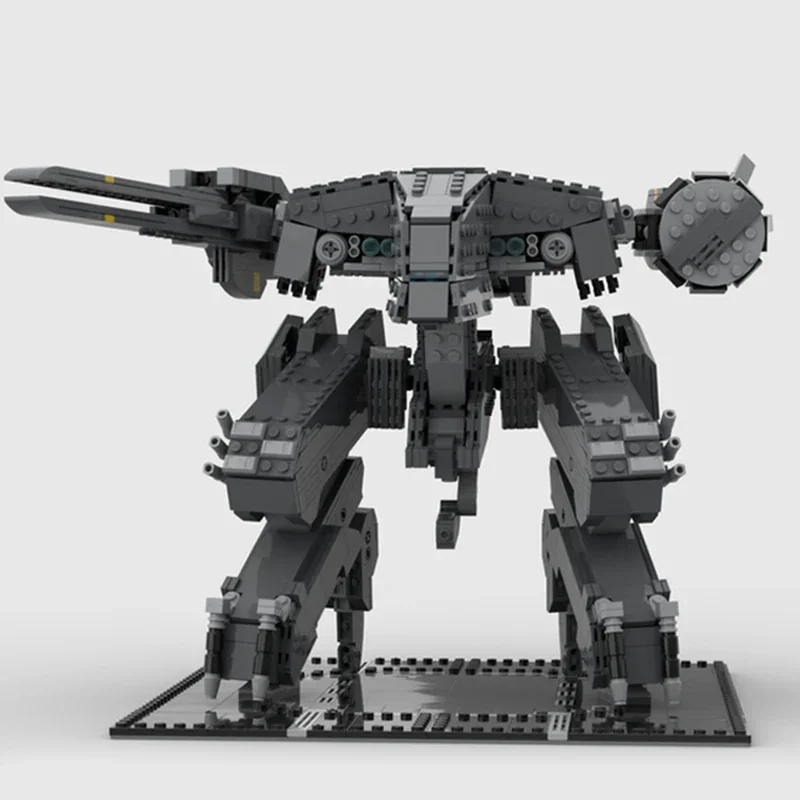 Moc Mattoni da costruzione Arma militare Modello Metal Gear Mecha Tecnologia Blocchi modulari Regali Giocattoli per bambini Set fai da te Assemblaggio