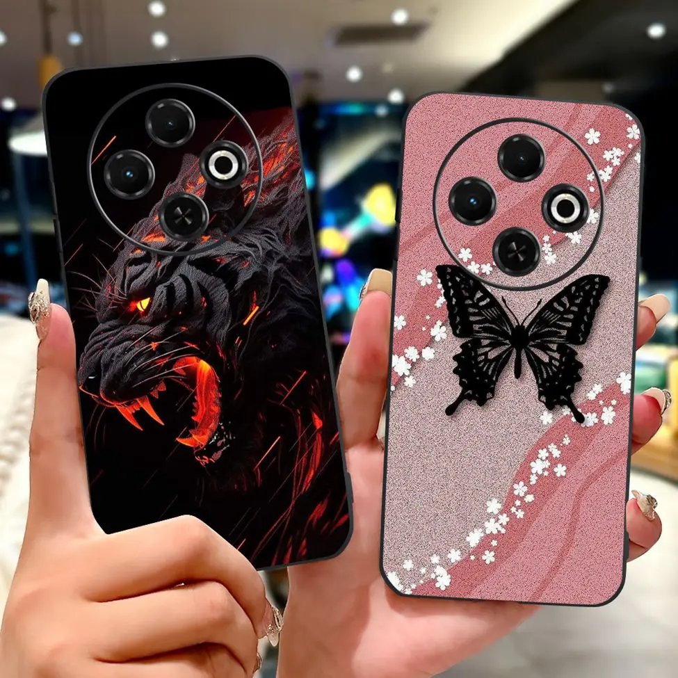 4G For Tecno Spark 30 KL6 30C KL5 30Pro KL7 Phone Case For Tecno Spark 30c Case Cover Shockproof Cool Boy Girl Fashion Butterfly