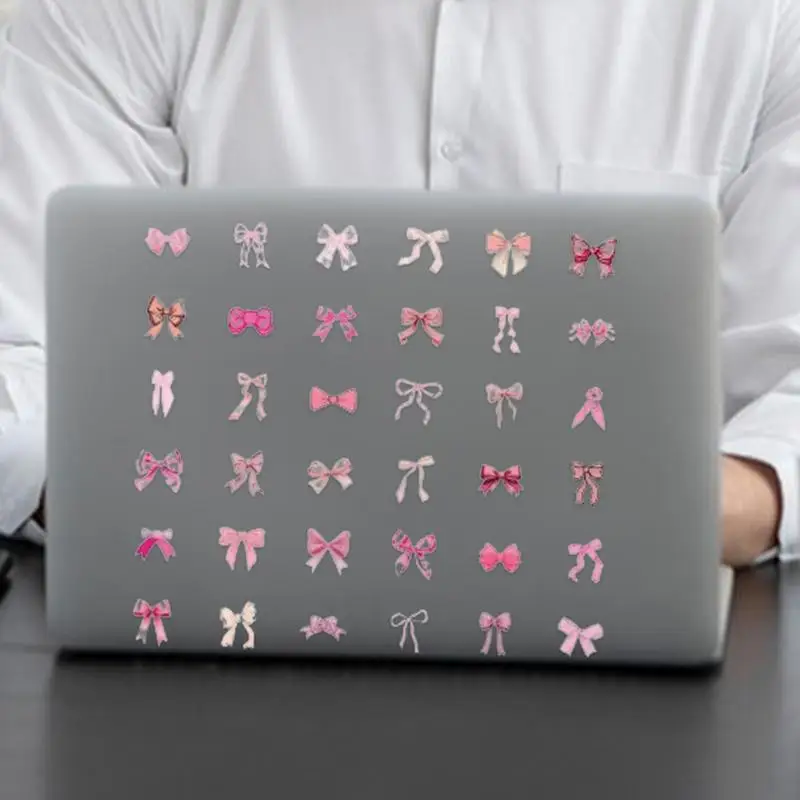 ملصقات مقاومة للماء للوح التزلج ، ملصقات وردية ، شارات ، جمالية ، لزجاجة المياه ، لابتوب ، 110x