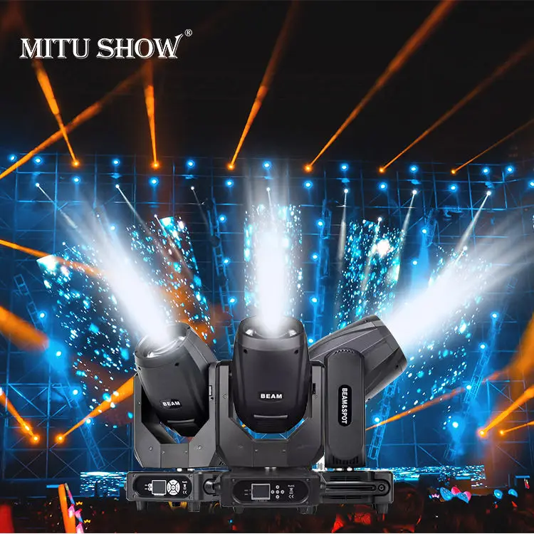 

MITUSHOW новый дизайн RGBW 7-цветный луч с эффектом радуги 14R движущаяся головка теплый белый банкетный свадебный зал сценические огни