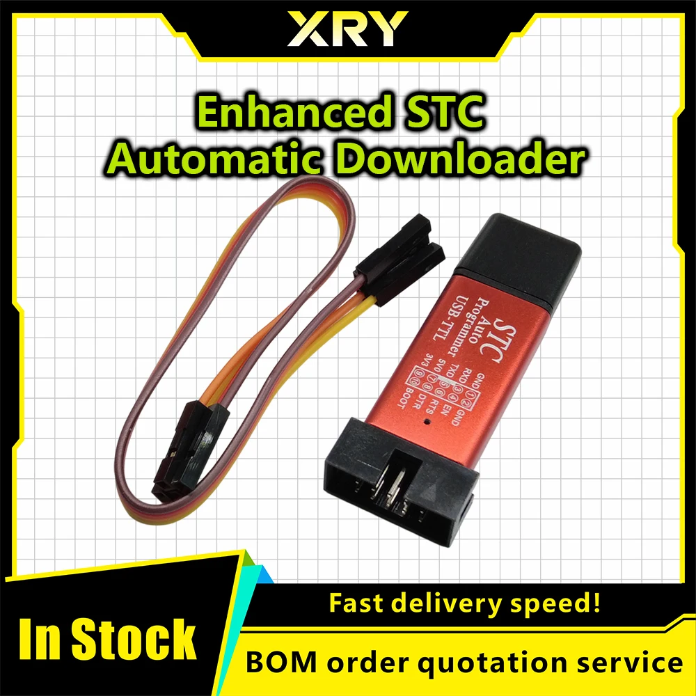XRY 1-5PCS ST LINK Stlink ST-Link V2 Mini STM8 STM32 simulador descarga programador programación con cubierta A41 para arduino