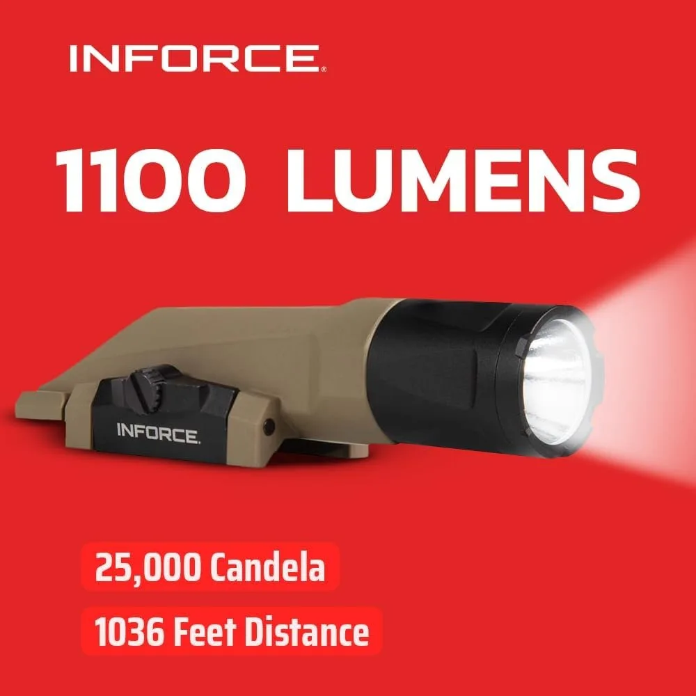 مصباح LED 1100 Lumen WMLx 3rd Gen، لمسة نهائية مسطحة للأرض الداكن، إضاءة خارجية عالية الكثافة