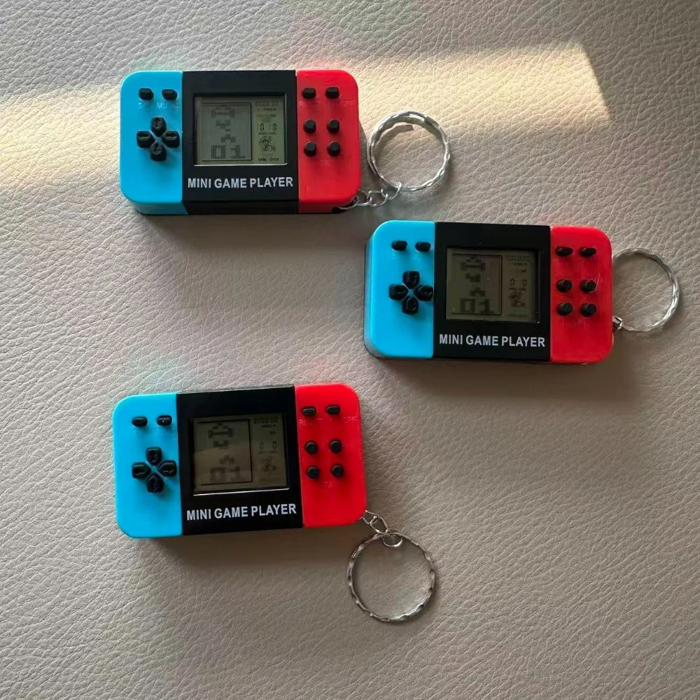 

Super Mario Switch Game Console Keychains Ring Key Chain Jewelry Anime Accessories Cartoon Scenes Pendants Children's Toys Gifts