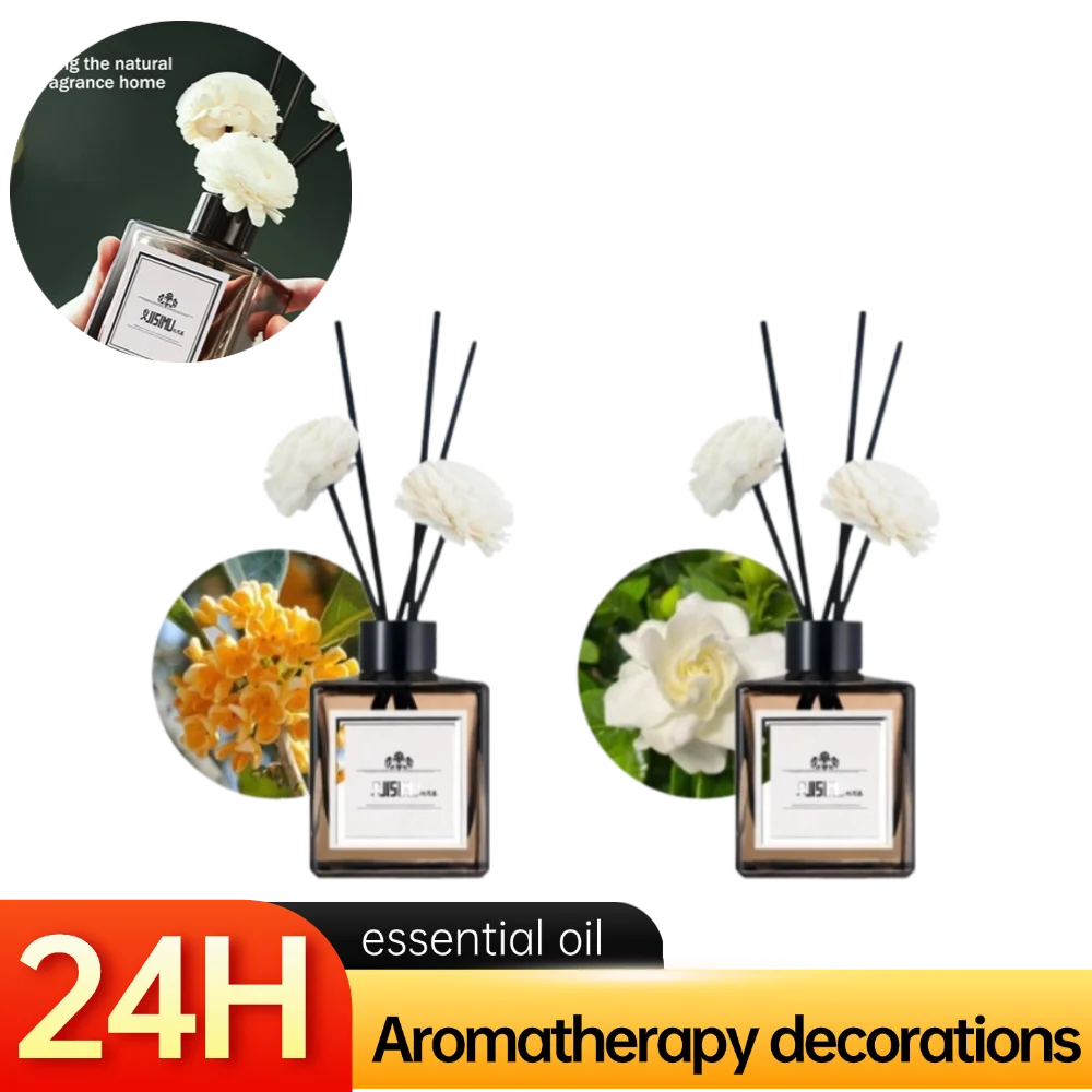 Fireless Aromatherapy Room Decoration Home Fragrance Diffuser Flameless Home Fragrance Room Perfume Air Freshener Lasting Floral
