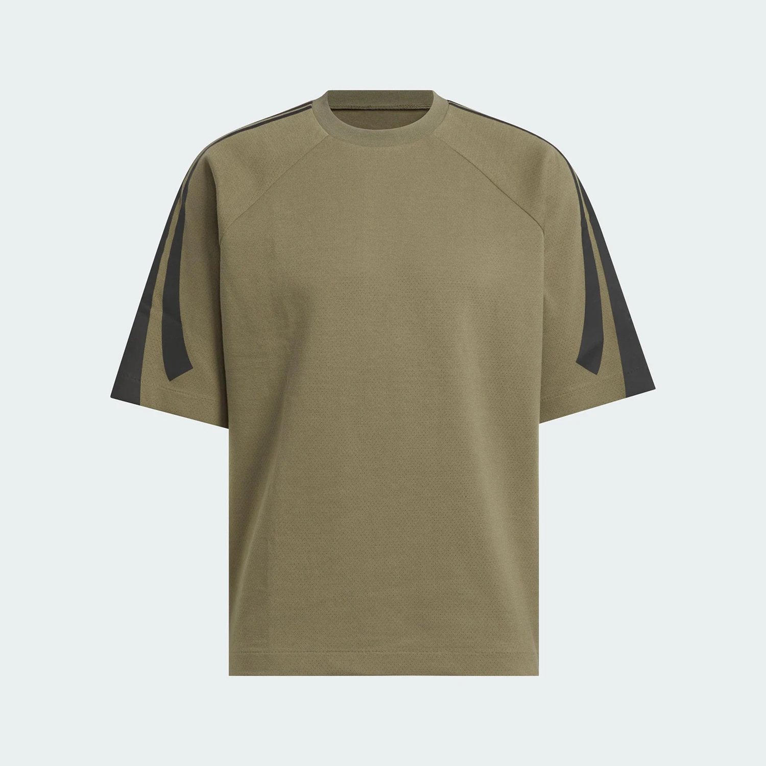 

Оригинальная летняя футболка Adidas 2025 года, эластичная трикотажная, свободного кроя, с коротким рукавом, для мужчин и женщин, JN3975