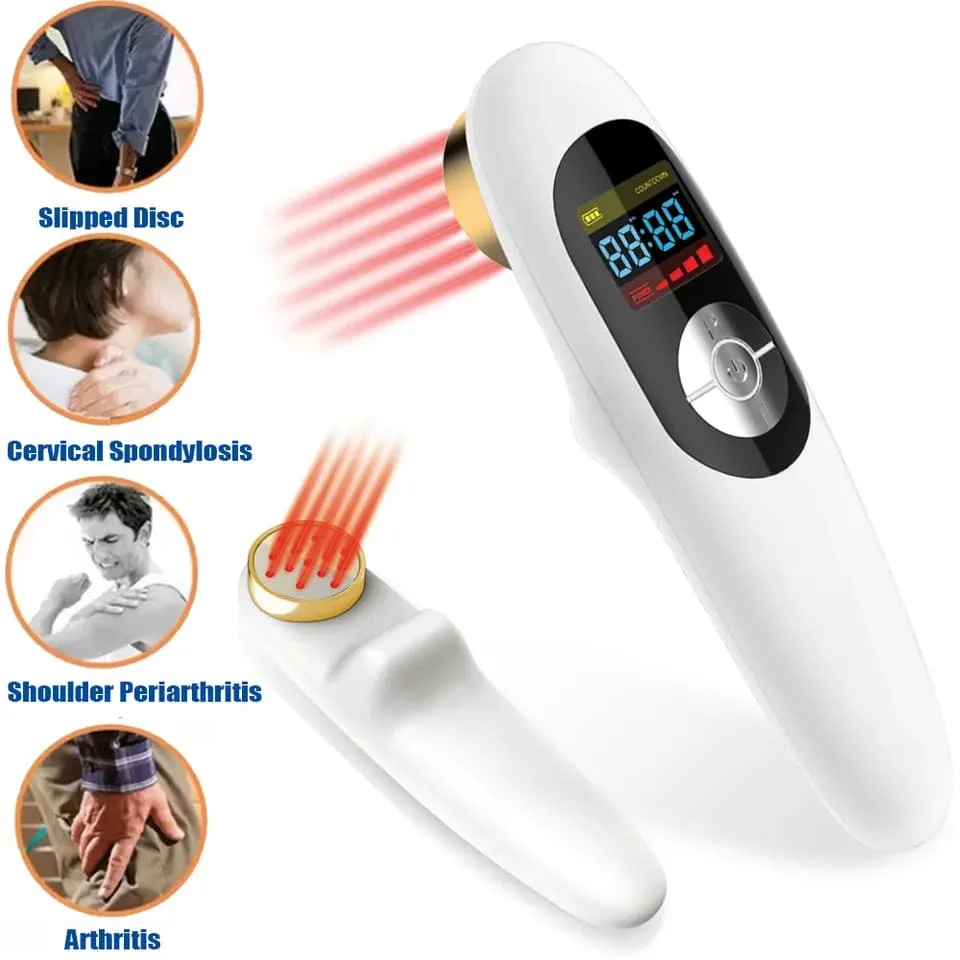 Handheld Red Light Therapy Pain Relief 808nm 650nm for Joint Arthritis Shoule Pain Neck Pain Soft Injuries