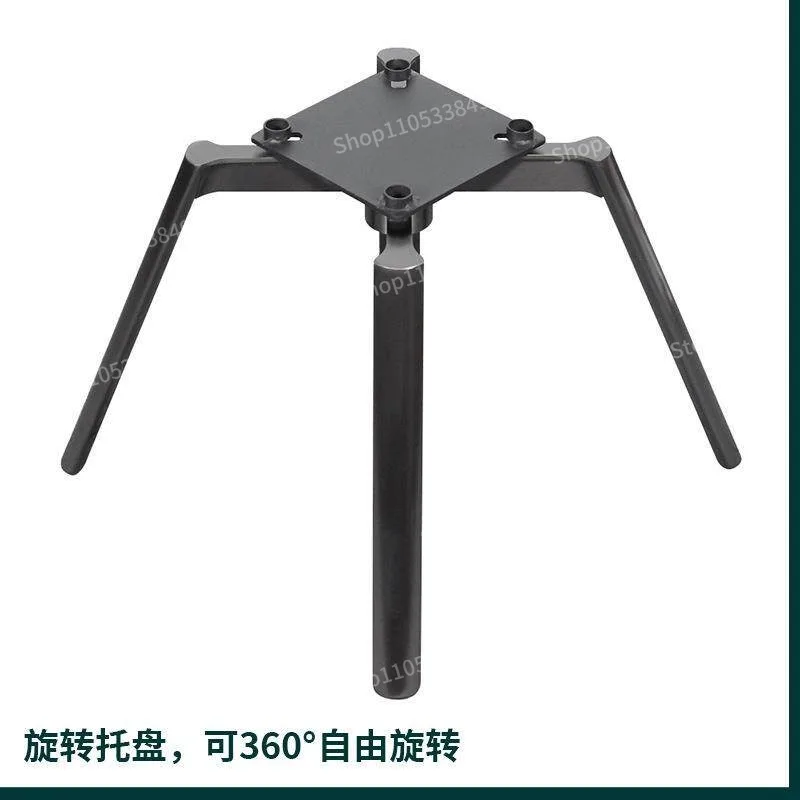 For Designer Titanium Black Stainless Steel Spider Foot Chair Base Lounge Chair Office Chair Support Foot Accessories Factory
