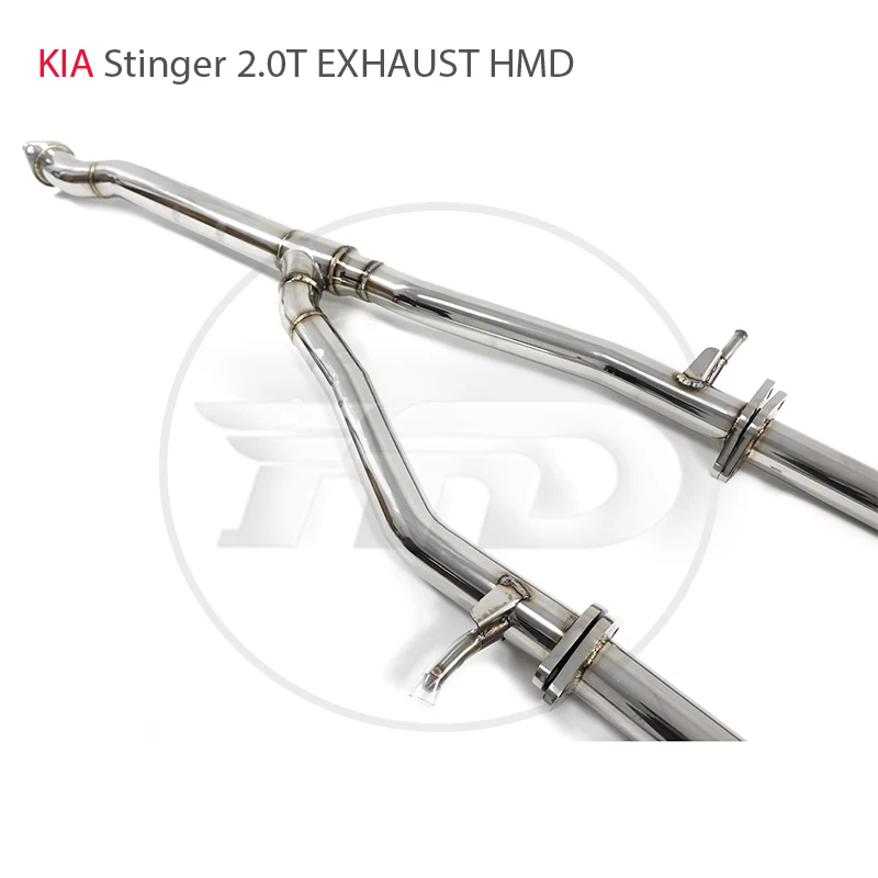 HMD Stainless Steel Exhaust System Performance Catback For KIA Stinger exhaust catback 2.0T Car Electronic Valve Muffler