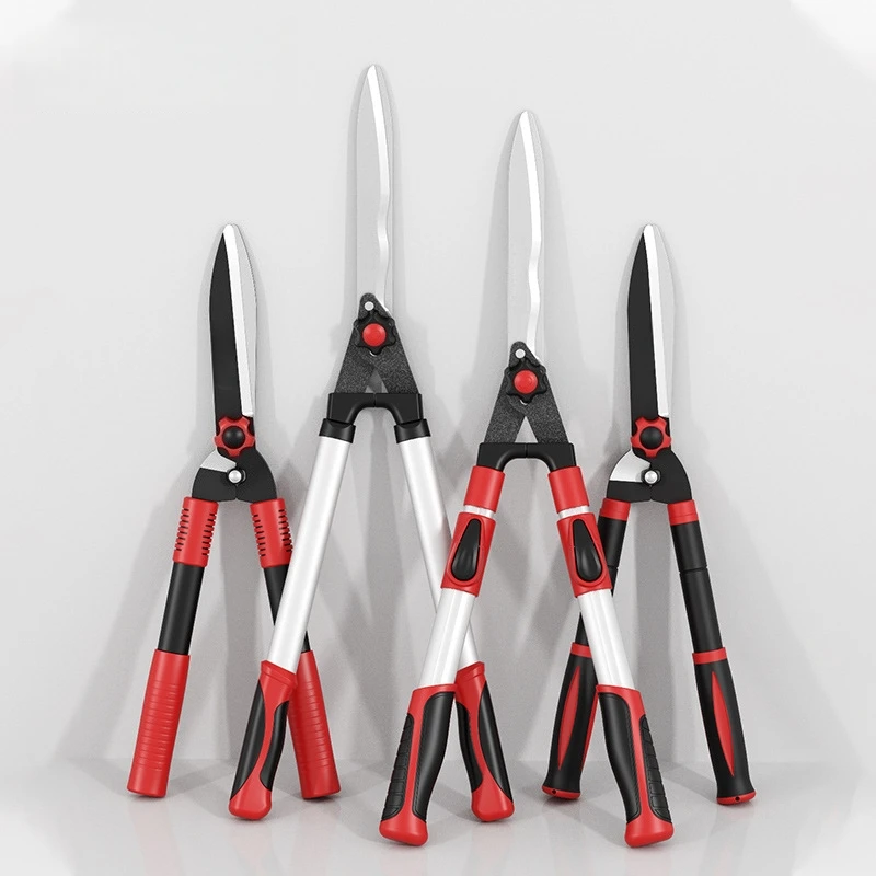 Landscaping Gardening Scissors, Labor-Saving Flower And Tree Pruning, Quick Pruning Of Trees, Extended Telescopic Hedge Shears