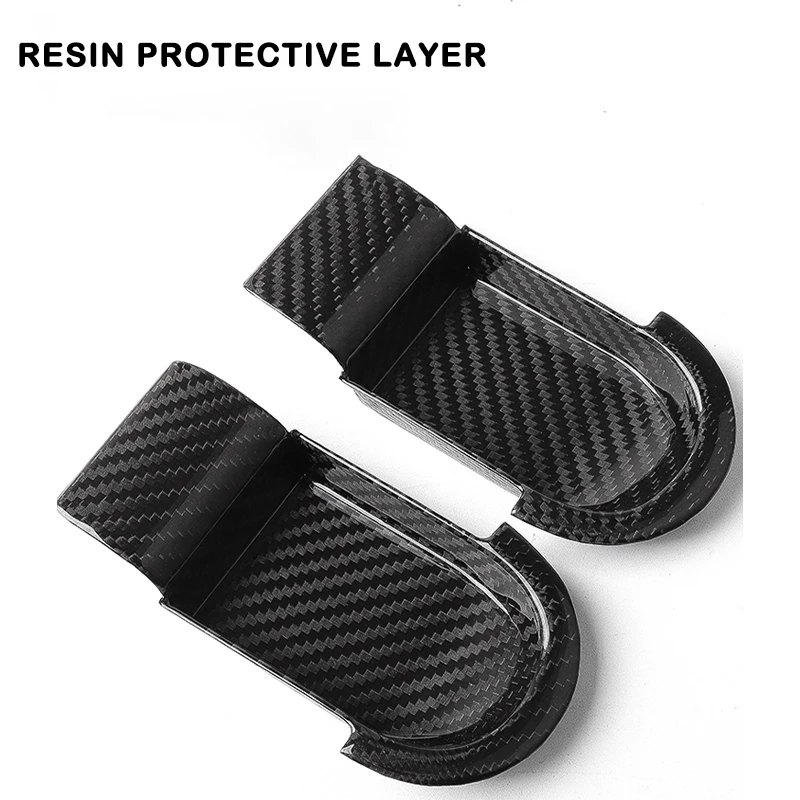 مقبض باب السيارة الغطاء الواقي ملصقات لميني كوبر E SE J01 EV J05 ألياف الكربون قطع غيار السيارات الداخلية اكسسوارات السيارات