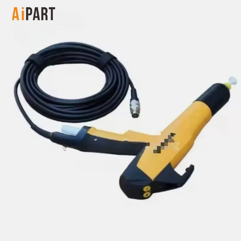 aipart 2322587 Yellow Electrostatic Powder Manual Spray Gun for Wagner PEM X1 New