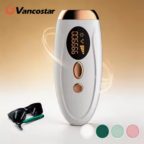 Portable Laser Hair Removal 999900 Flashes Home Painless Permanent Epilator Portable IPL Bikini Trimmer for Women Skin Care