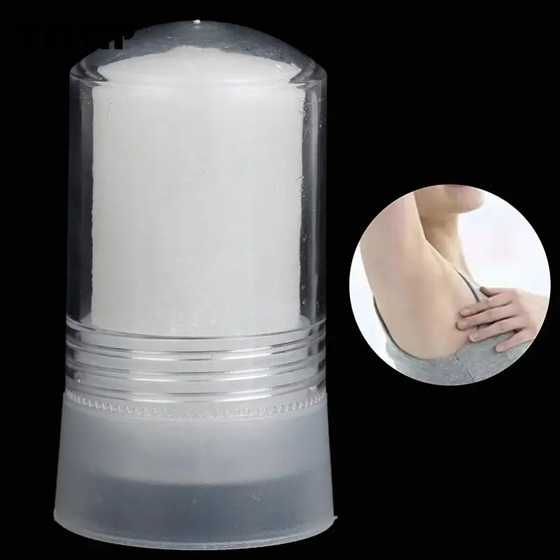 1pcs Natural Rhinestone Deodorant Alum Stick Body Odor Remover Antiperspirant 25/60g