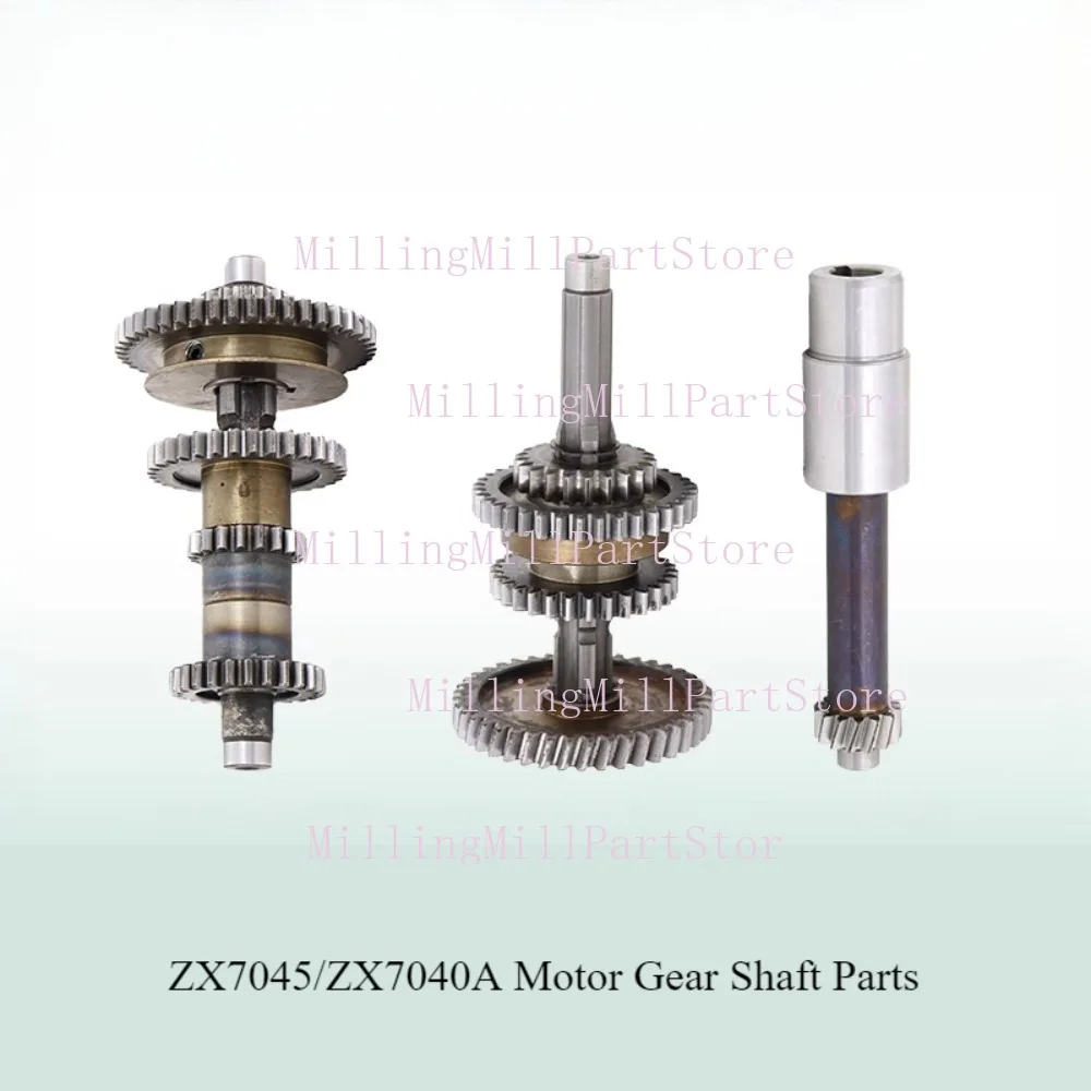 

ZX7045/ZX7040A Motor Gear Shaft Axis I、II、III 41/16/18/53 Teeth Triple Slide gears for Anhui Huangshan Drilling/Milling Machine