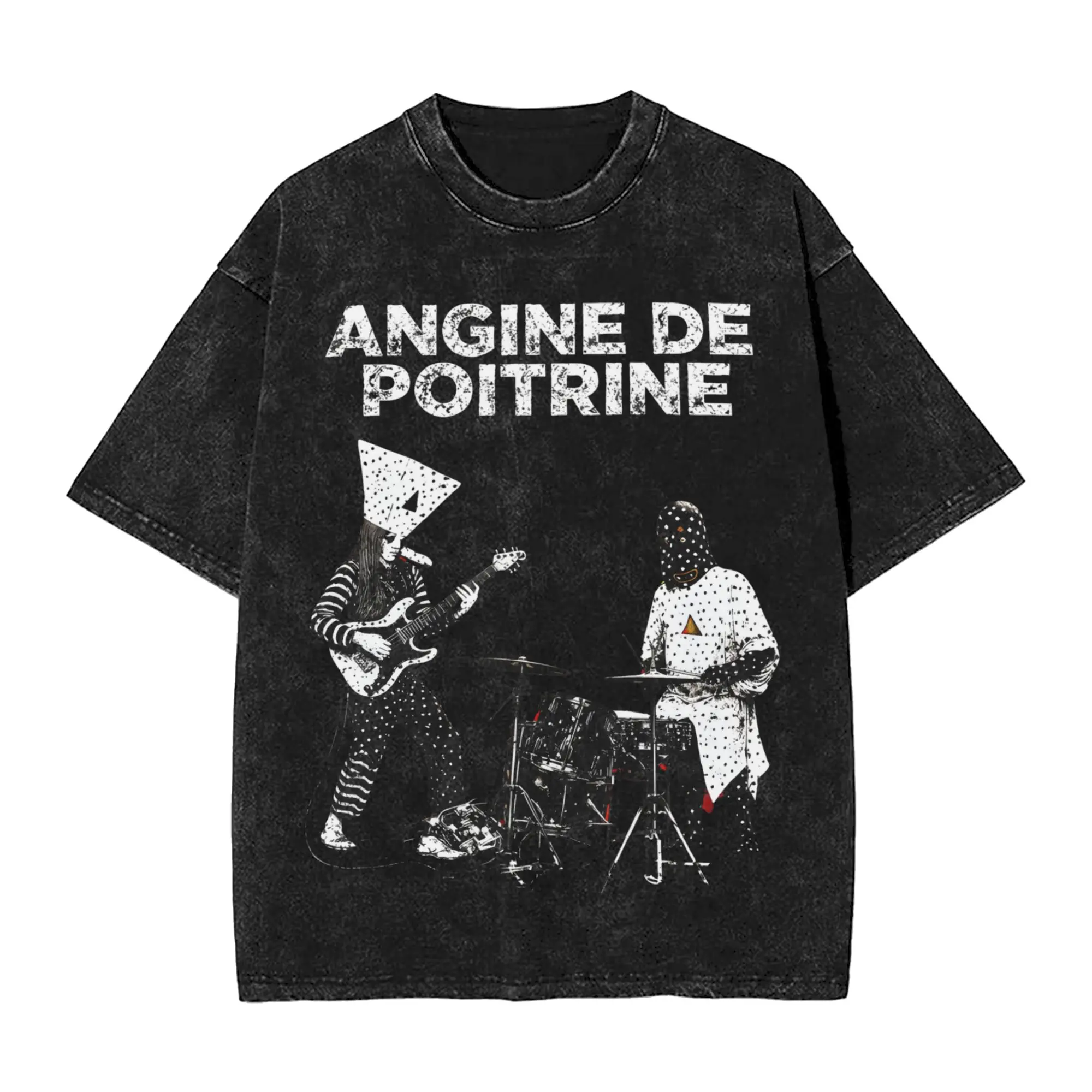 Angine De Poitrine Music T-Shirt Trending T Shirts Short Sleeve