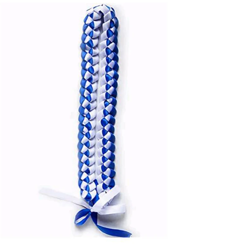 Graduation Braided Honor Rope Leis Ribbon Necklace for Boyfriend Girlfriend Teen Boy Girl Sister Graduation Gifts