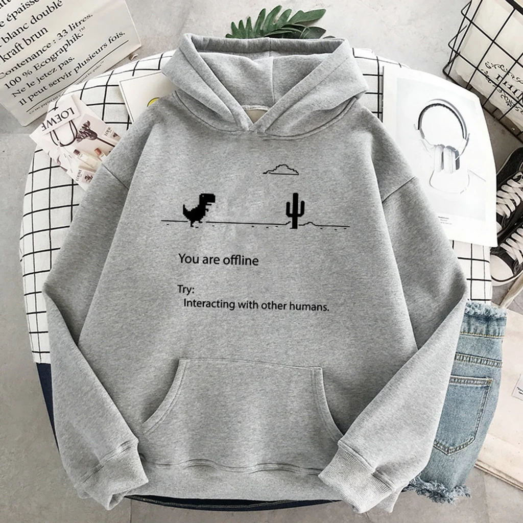 Retro Dinosaur Lotus leaf frog Hoodie Casual Couple Hoodie Women Men Winter Hoodie Vintage Y2k Top Clothes OVERSIZE Streetwear