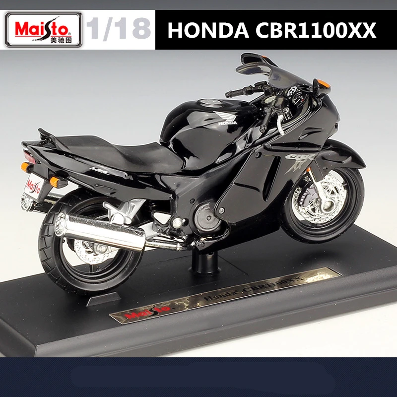 Maisto 1:18 HONDA CBR1100XX Alloy Racing Motorcycle Model Simulation Diecast Metal Street Sports Motorcycle Model Childrens Gift