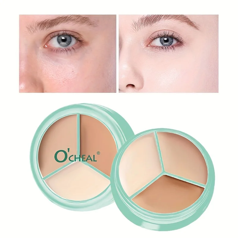 Concealer Palette Long Lasting Moisturizing Cover Acne Marks Dark Circles Eyelid Tinted Face Coverage Foundation Cream Cosmetics