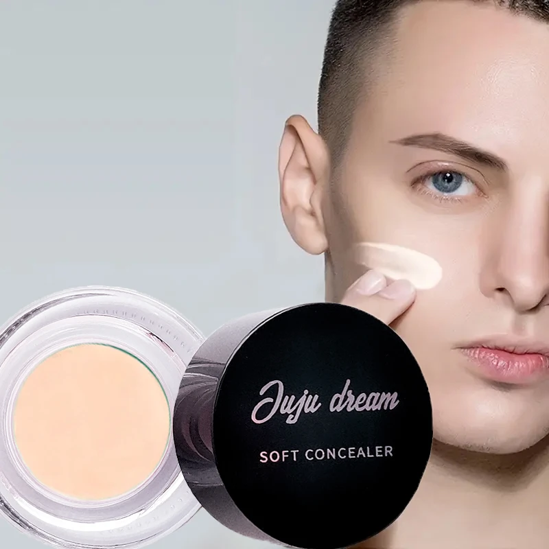 メンズ パーフェクト コンシーラー - ウォータープルーフ オイル コントロール、毛穴隠し、保湿コンシーラー、自然な仕上がり、ベタつかないフォーミュラ