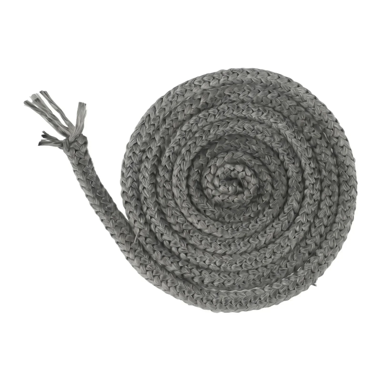 8/12 مللي متر 2 متر طول سجل الألياف الزجاجية حبل الختم الأسود موقد النار حبل الخشب حرق موقد الموقد مانع تسرب الباب موقد مانع تسرب الباب لوازم