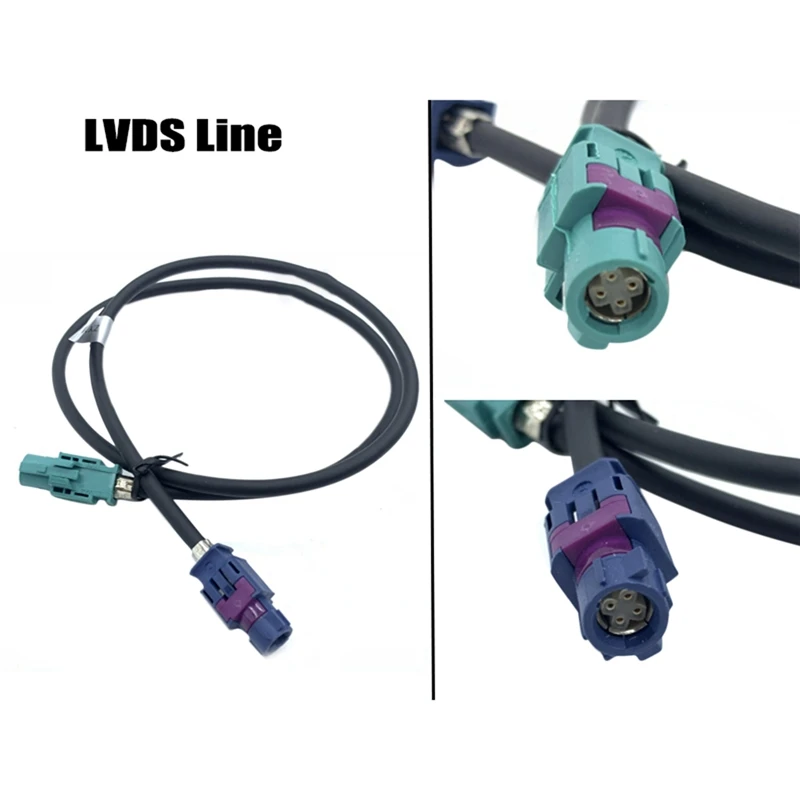 85CM Car LVDS Video Line Cable for Audi A3 8V S3 8P 2013-2017 Navigation GPS Audio Cable Wire