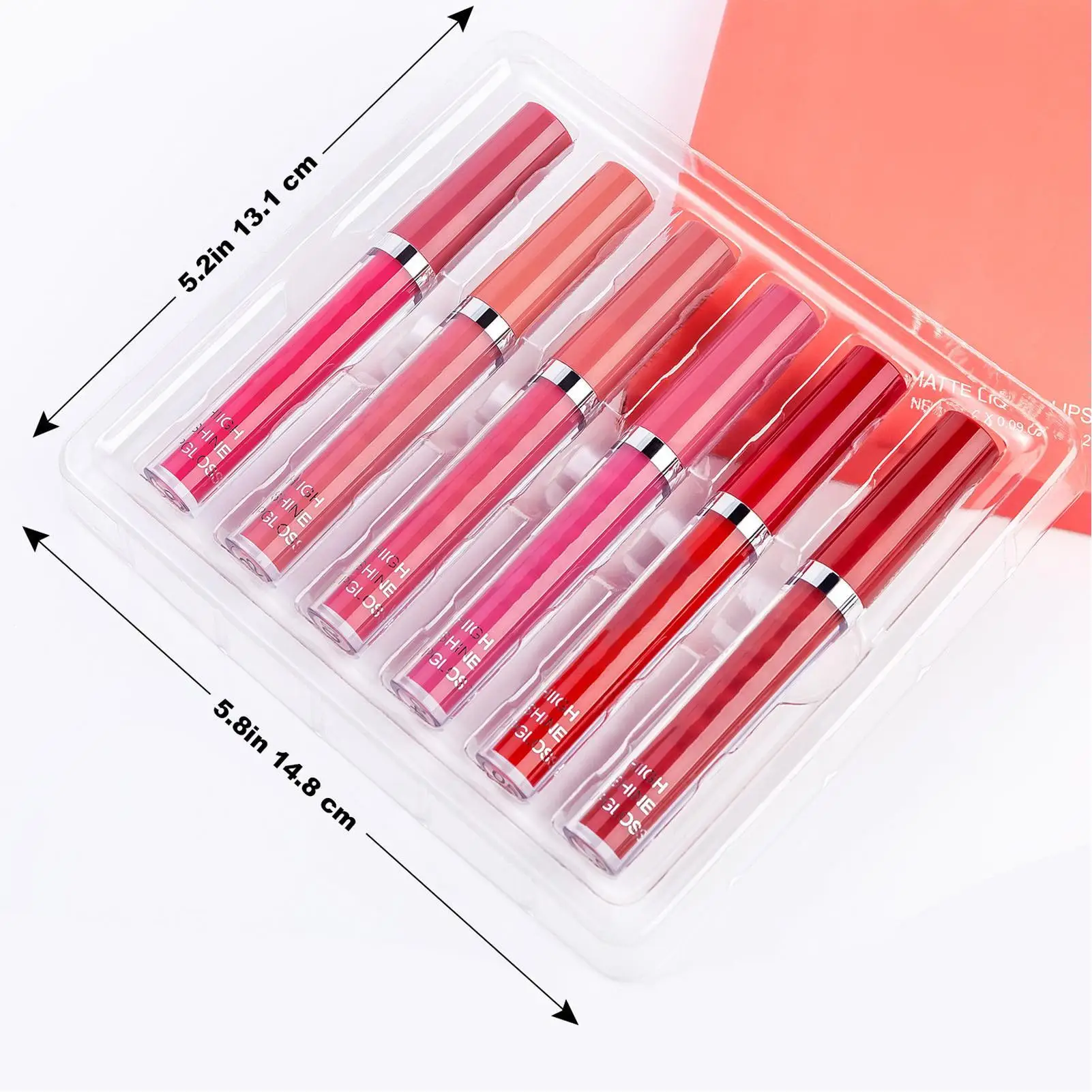 Waterdichte matte lipgloss vloeibare lippenstift - Langdurig, gemakkelijk schoon te maken, lichtgewicht make-upcadeau voor moeders en verjaardagen