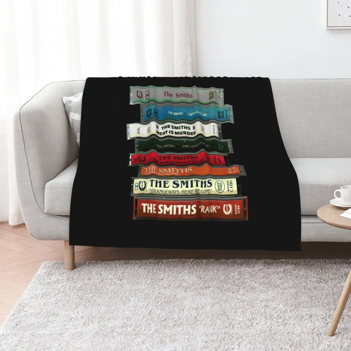 The Smiths Cassettes Throw Blanket Luxury St Giant Sofa Luxury Throw Luxury Thicken Bed Soft Beds Blankets