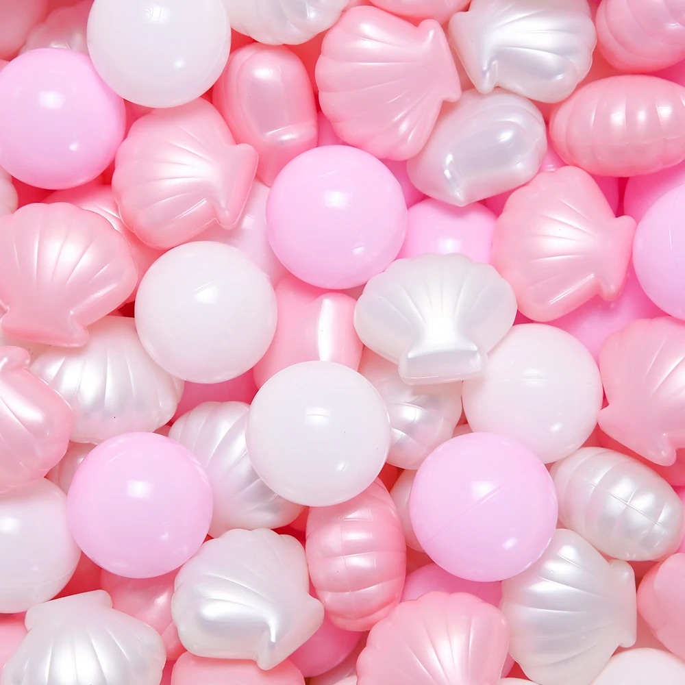 Colobobo 100 pçs engrossado oceano bola brinquedos das crianças bola colorida ao ar livre playground bolas de plástico presentes de aniversário para crianças