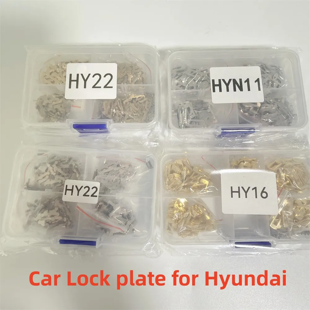 Lock Plate Auto Key Lock Reed Plate for Hyundai HY22 HYN11 HY16 silver Gold Car lock wafer Repair Car Accessories