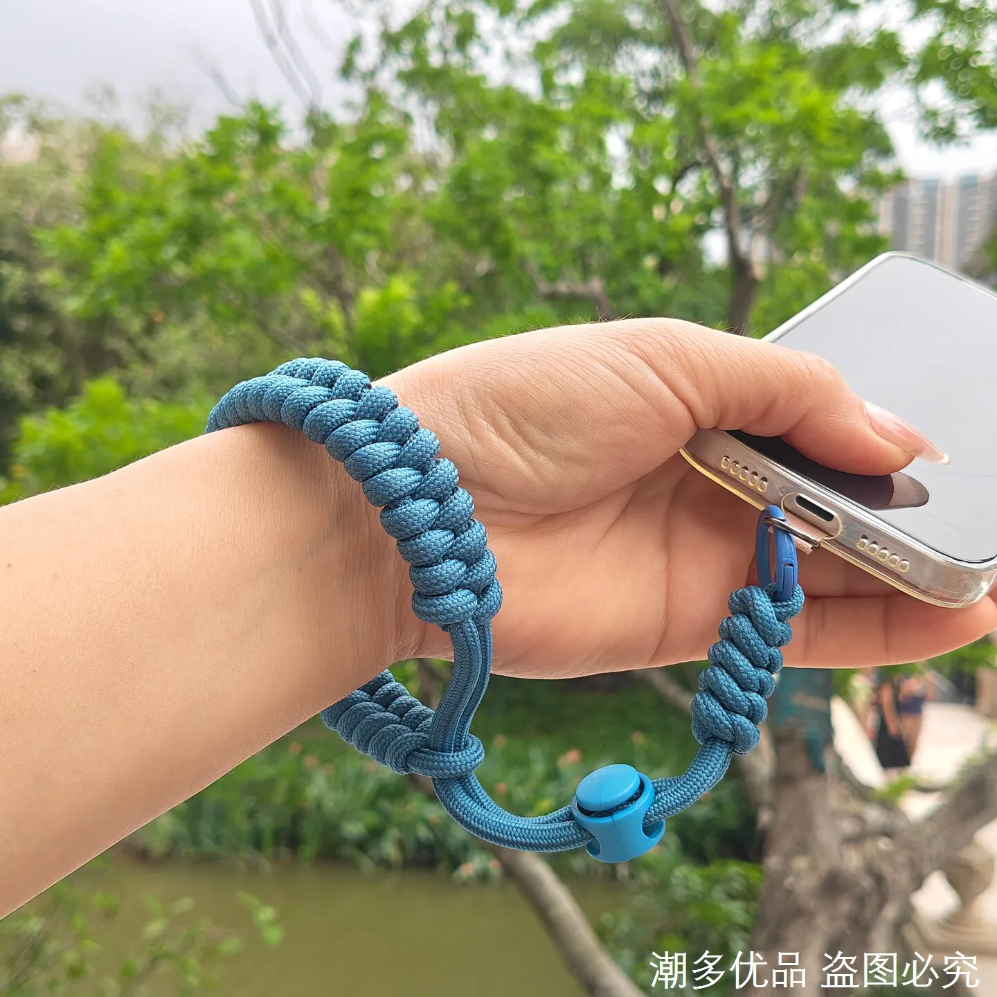 Handmade Mobile Phone Lanyard Camera Rope Multi-Functional Versatile Handheld Wrist Charm Outdoor Camping Mountain Anti-Lost