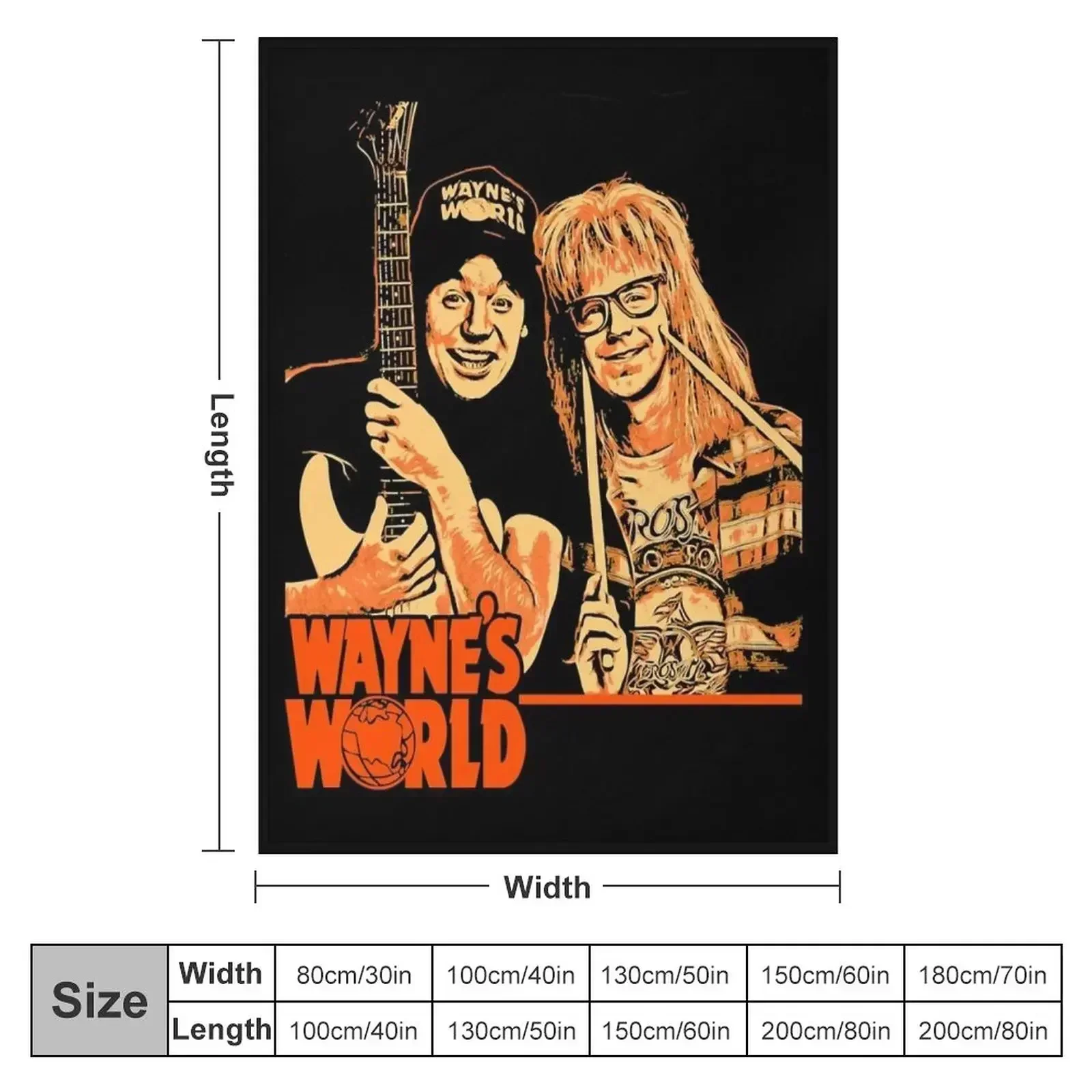 Why Everything You Know About Wayne's World Is A Lie Throw Blanket