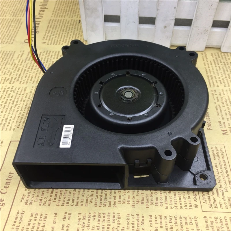 High-volume barbecue oven fan DC centrifugal car cold air cushion air 12cm 12V super turbine air blower