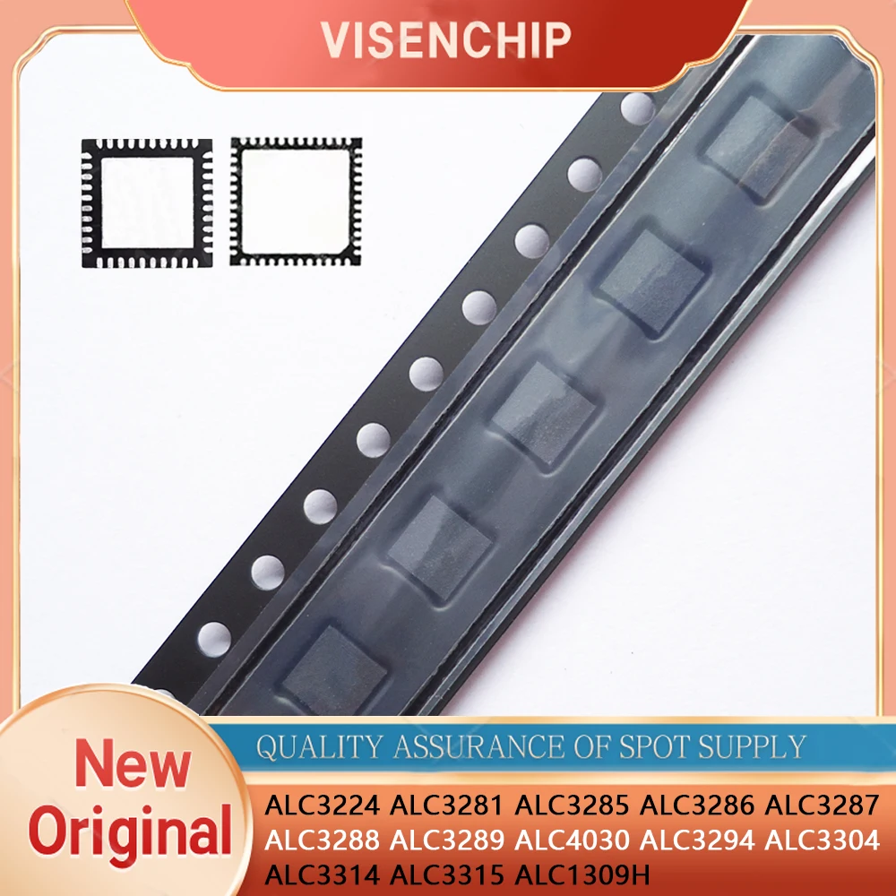 1piece New ALC3224 ALC3281 ALC3285 ALC3286 ALC3287 ALC3288 ALC3289 ALC4030 ALC3294 ALC3304 ALC3314 ALC3315 ALC1309H QFN chipset