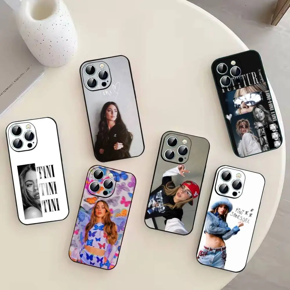

T-Tini S-Stoessel Martina Phone Case For iPhone 17,16,15,14,13,12,11 Plus,Pro Max,XS,Soft Black Cover