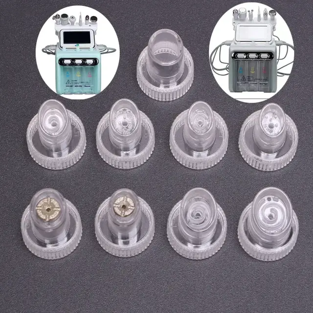 45pcs Facial Hydra Dermabrasion Tips Head Replacement For H2O2 Water