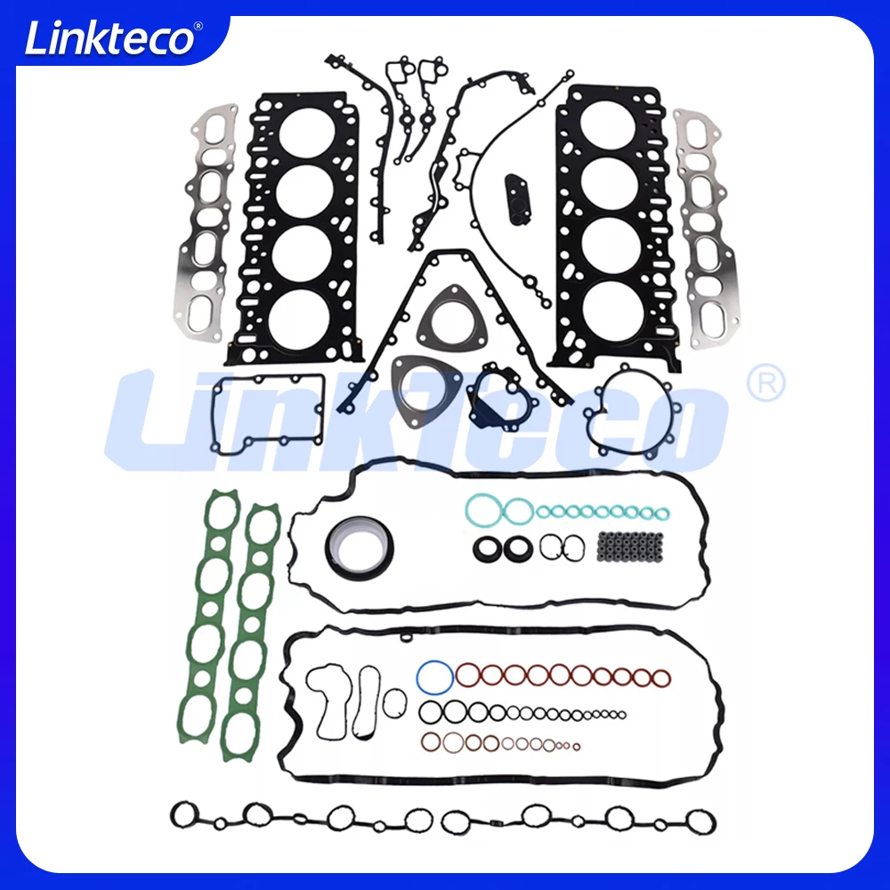 Engine part Clinder Head Full Gasket Set Fit 4.5 T L V8 GAS M48.00 For 03-06 Porsche Cayenne 955 4.5L 94810417106 94810417205