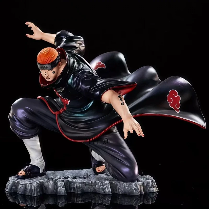 شخصيات أنيمي اوزوماكي ناروتو Gk شيبودن اوتشيها ساسوكي شخصيات الألم نموذج الحلي مجموعة PVC ألعاب محيطية هدايا