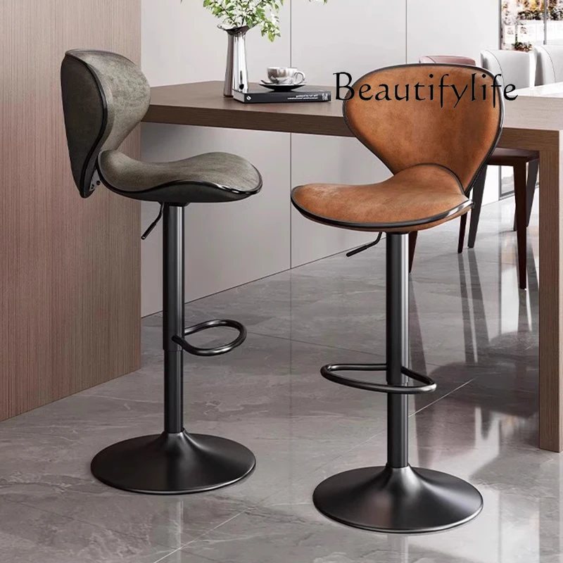 Beauty Folding Bar Stool Gold Leg Square Home Barbers Narrow Bar Stool Contemporary Counter Sillas De Barra Cafe Furniture