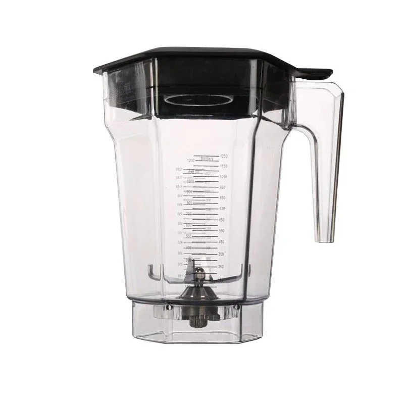 ماكينة صنع السموزي التجارية متعددة الوظائف ، آلة تكسير الثلج والفاكهة ، خلاط السموذي ، 1.2 لتر