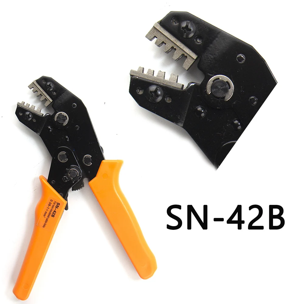 Crimping pliers SN-48B 7 jaw for 2.8 4.8 C3 XH2.54 3.96 2510 pulg/tube/insuated terminals kit bag electric clamp brand tools