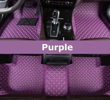 Customized For MG ZS personalized luxury leather all-weather waterproof anti slip car floor mats