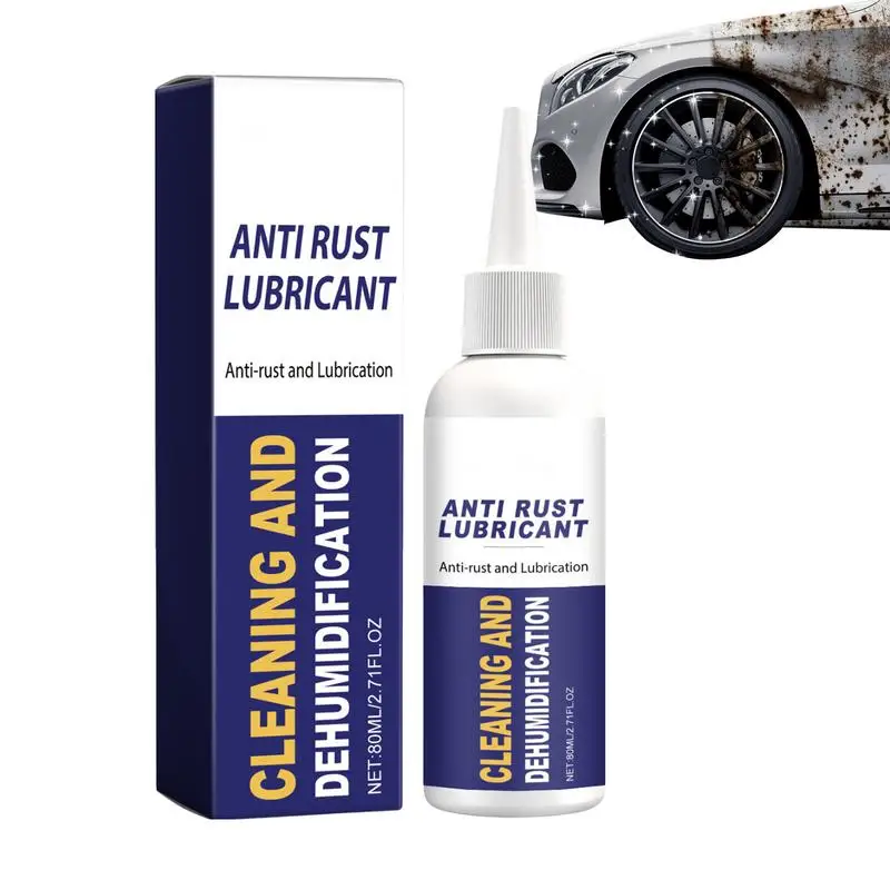 

Lubricant For Metal Parts 80ml Cleaner Liquid Lubricant Effective Car Maintenance Supplies Multifunctional Cleaning Liquid